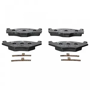 Комплект гальмівних колодок, дискове гальмо ATE 13.0460-7059.2 для VAG, передній міст synthetic.ua - Фото 1