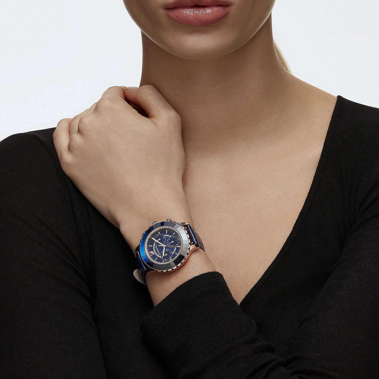 Женские Часы SWAROVSKI Octea Lux Chronograph Кварцевые Розовое Золото, фото №2 Женские Часы SWAROVSKI Octea Lux Chronograph Кварцевые Розовое Золото, фото №2