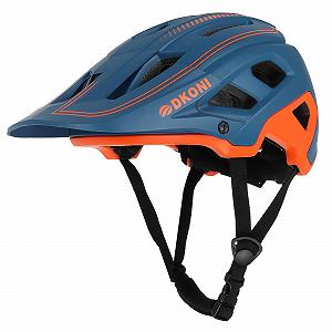 Шолом DKONI Unisex для підлітків і дорослих Легкий, регульований (54-61 см), зі знімним козирком і знімними подушечками, 17 великих вентиляційних отворів - Фото 1