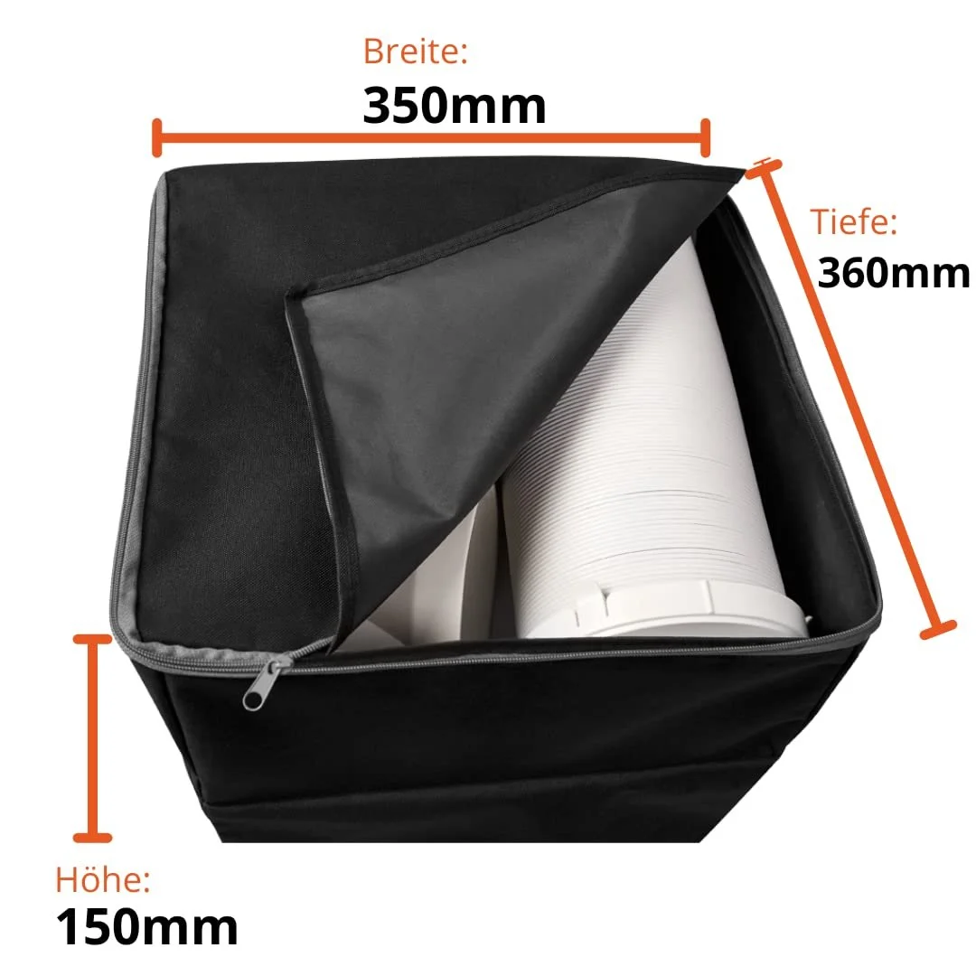 Мобильный кондиционер Climia CMK 2600 3-в-1 Вентилятор Осушитель Экологичный хладагент Защитный чехол, фото №7