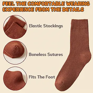 Жіночі шкарпетки Термошкарпетки, 8 пар synthetic.ua - Фото 1