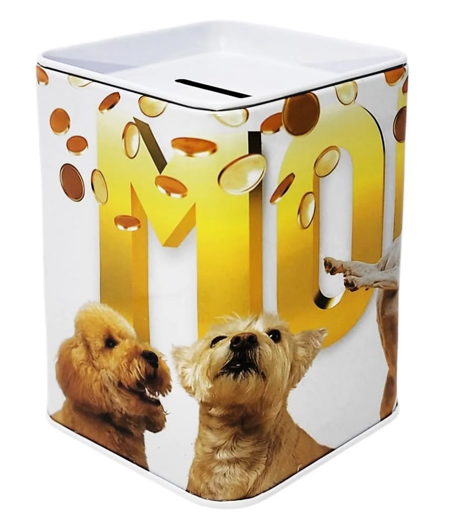 Копилка Cucuba Animals Dogs Металлическая жестяная 11 x 8 см, фото №5