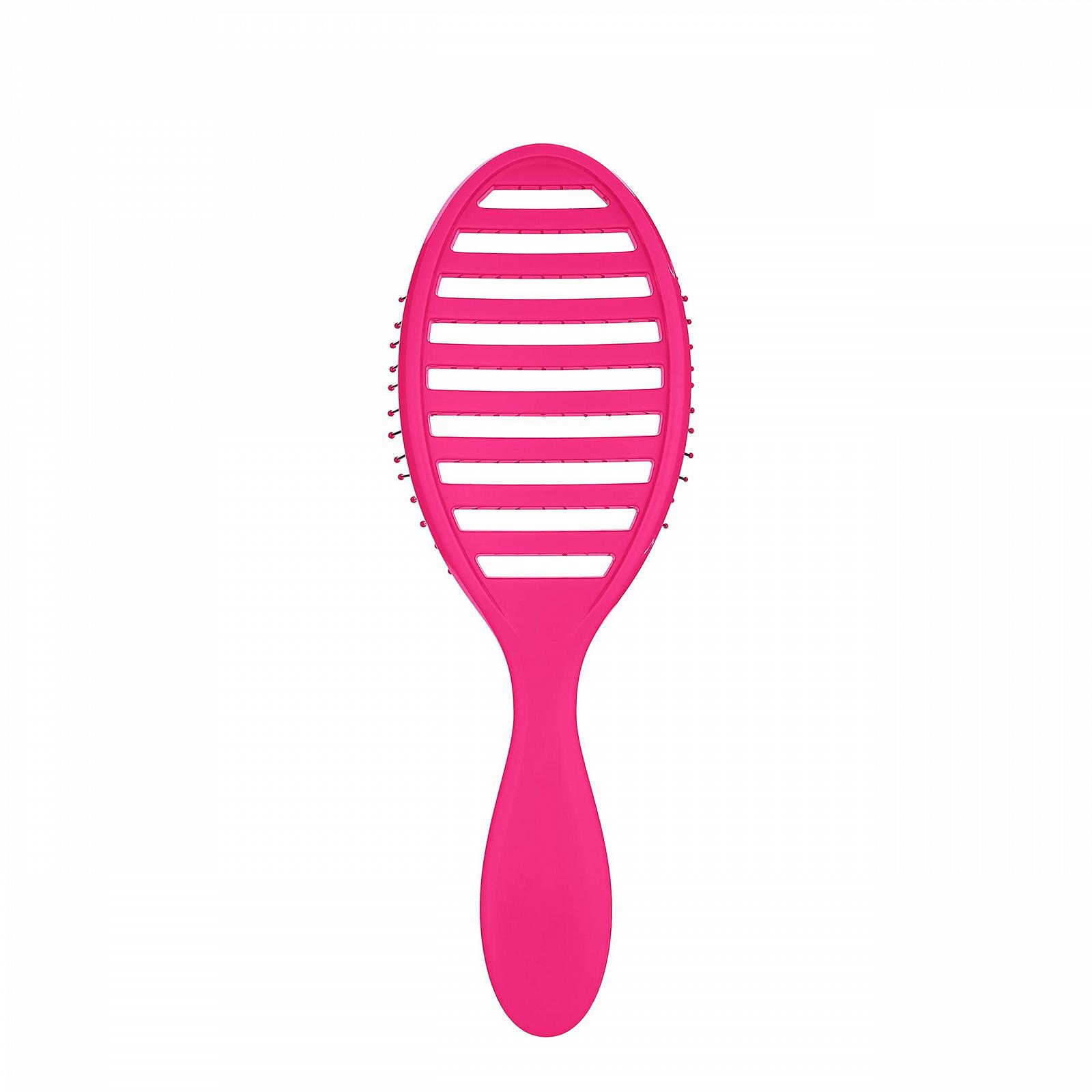 Гребінець Wet Brush Speed Dry TM вентильована для сушіння феном рожева, фото №2