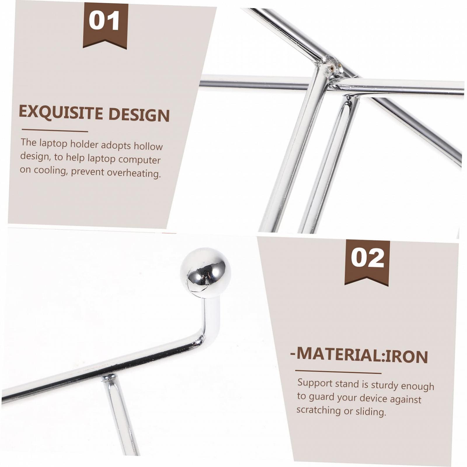 Многофункциональная Элегантная Подставка для Ноутбука, Планшета и Книг Эргономичный Дизайн для Стола и Дивана Устойчивая и Термостойкая для Дома и Офиса, фото №3 Многофункциональная Элегантная Подставка для Ноутбука, Планшета и Книг Эргономичный Дизайн для Стола и Дивана Устойчивая и Термостойкая для Дома и Офиса, фото №3