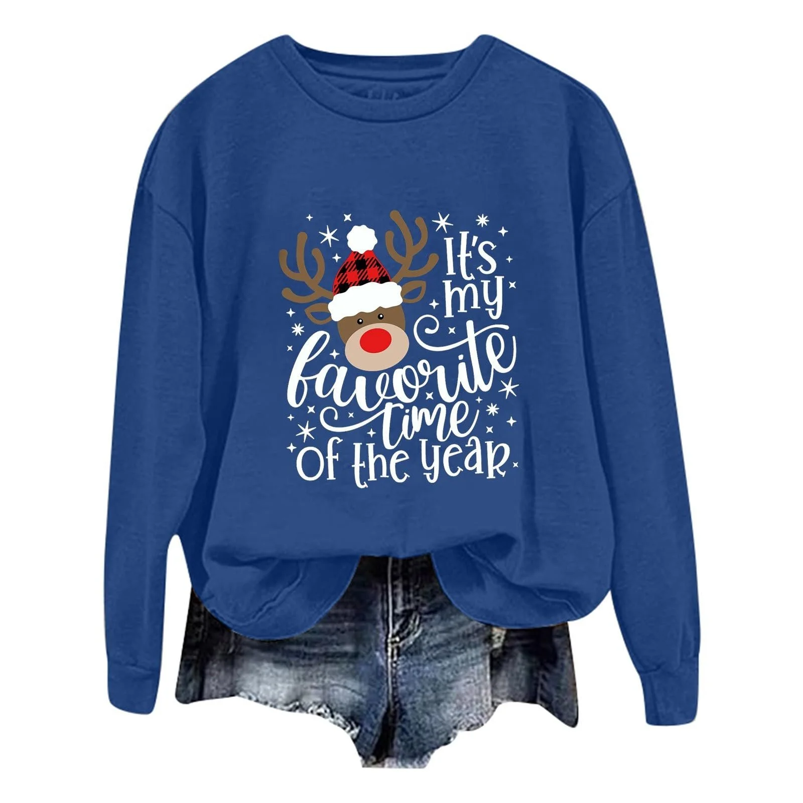 Різдвяний джемпер Жіночий Різдвяний мотив, фото №1 Різдвяний джемпер Жіночий Різдвяний мотив, фото №1