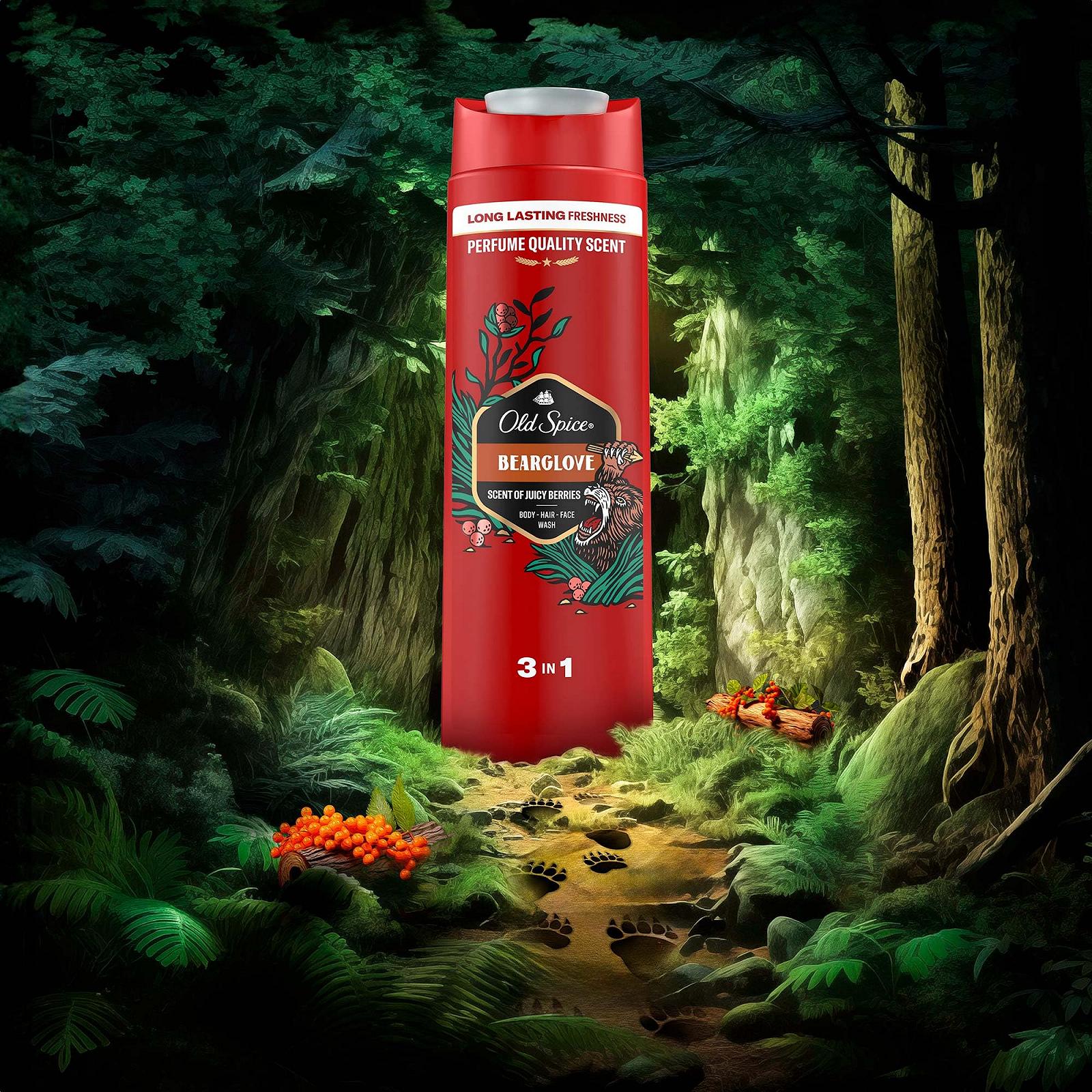 Гель для душу та шампунь Old Spice Bearglove 6 шт (6x400 мл), фото №7