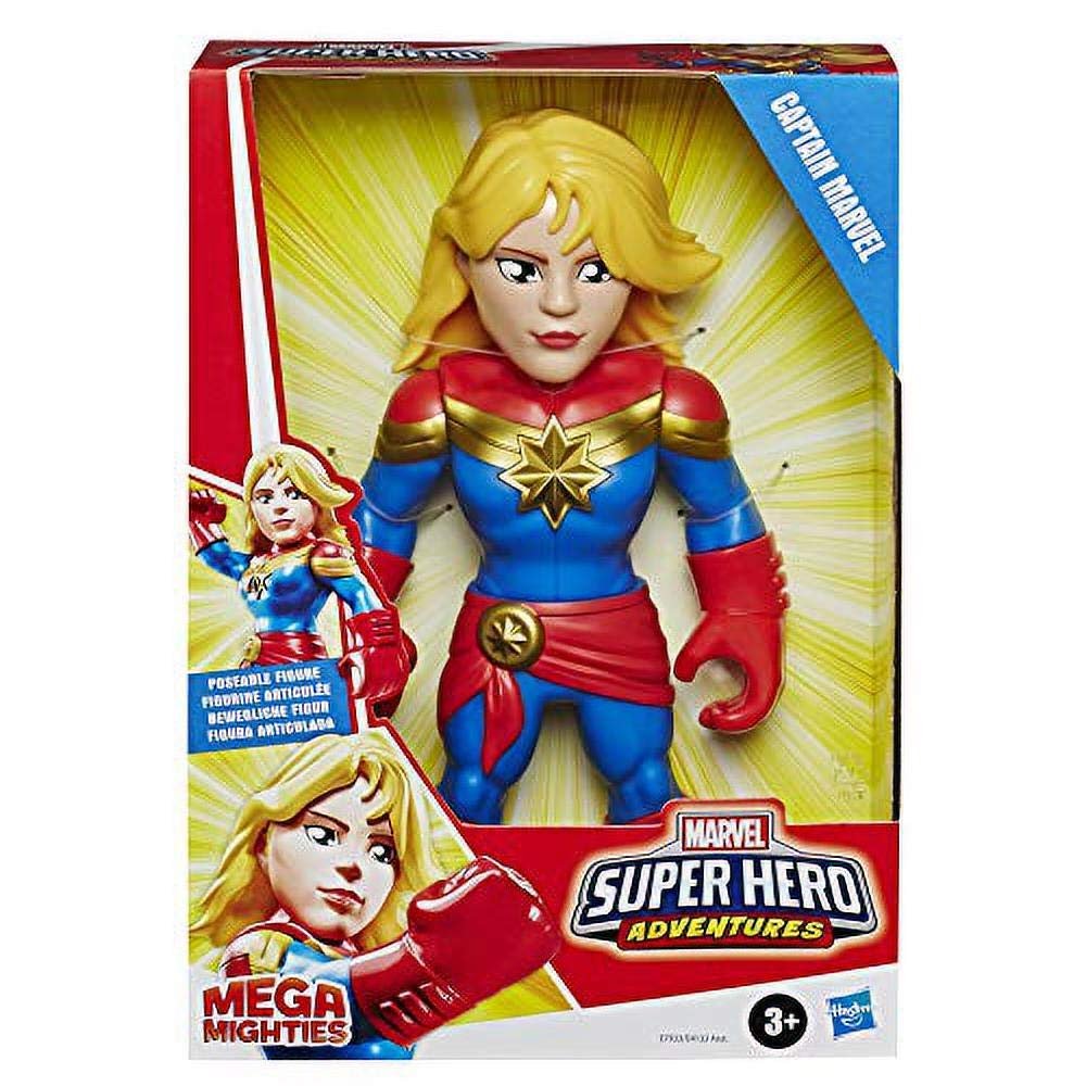Фігурка Captain Marvel Marvel Mega Mighties 25 см, фото №1