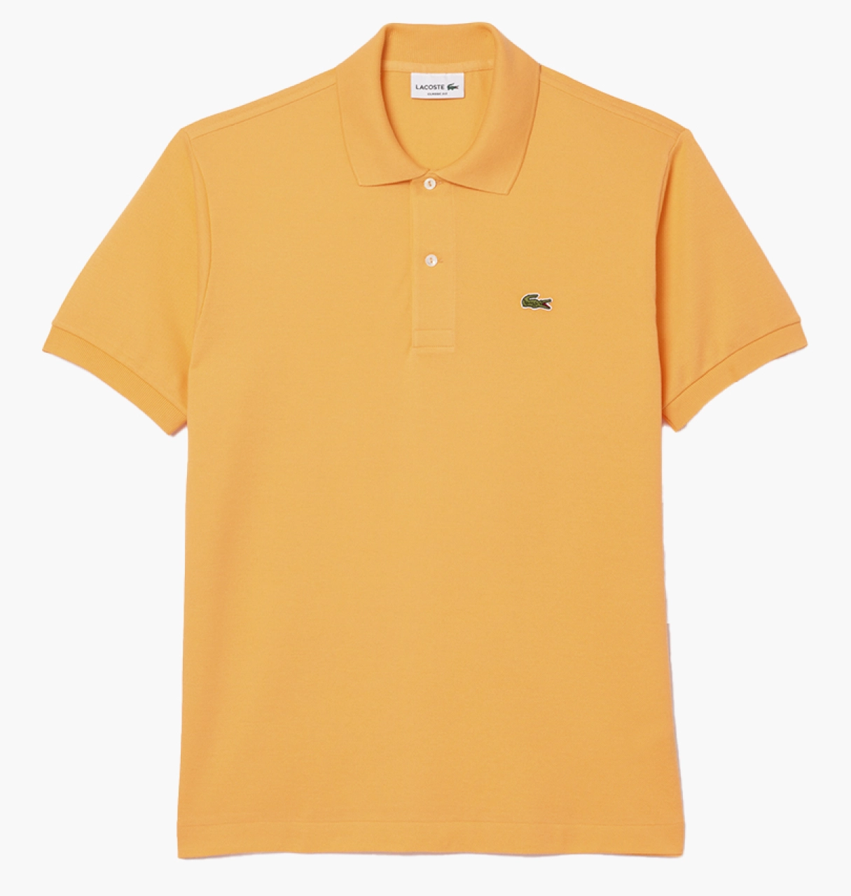 Футболка поло чоловіче Lacoste Original L.12.12 Yellow L1212JCH M, фото №1