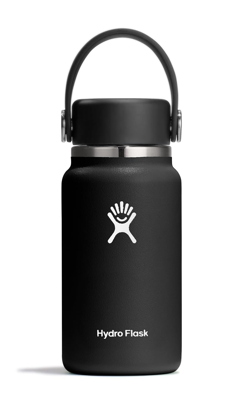 Міні-термопляшка Hydro Flask Micro Hydro 200 мл Герметична Нержавіюча сталь Black, фото №1 Міні-термопляшка Hydro Flask Micro Hydro 200 мл Герметична Нержавіюча сталь Black, фото №1