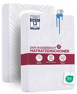 Наматрацник Utopia Bedding Водонепроникний 90 x 200 x 30 см - Фото 1