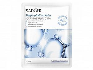 Набір масок для обличчя SADOER Зволожуюча (20 шт Гіалуронова Кислота) - Фото 1