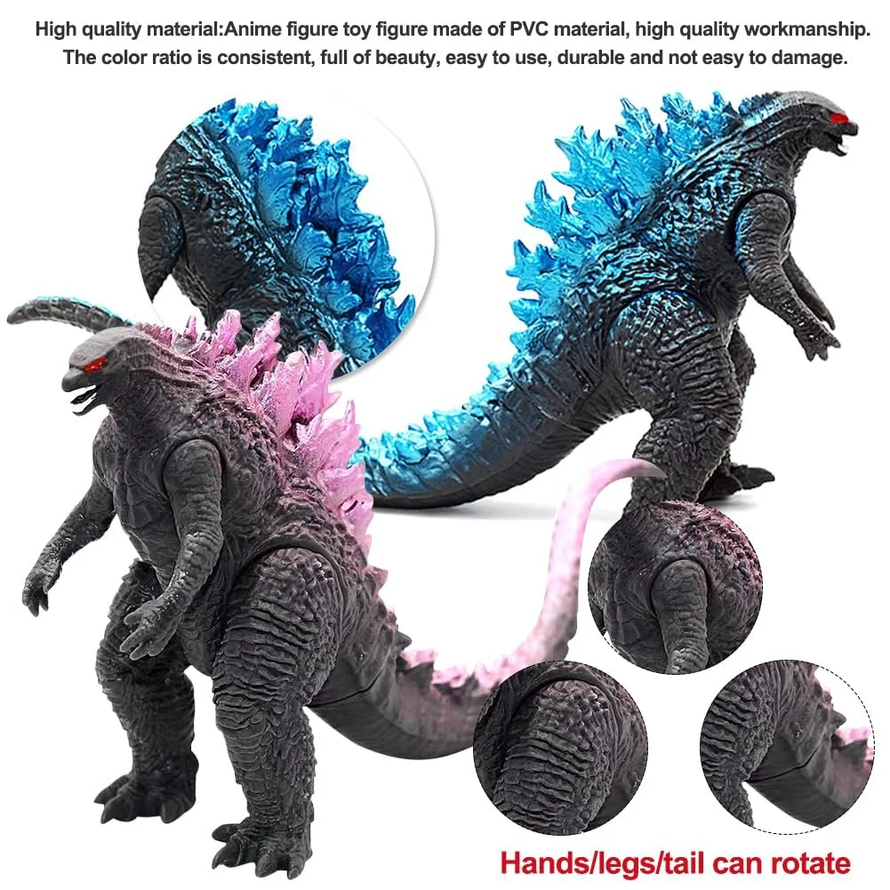 Фигурки VDKPTOR Godzilla 2 шт. ПВХ, фото №3 Фигурки VDKPTOR Godzilla 2 шт. ПВХ, фото №3