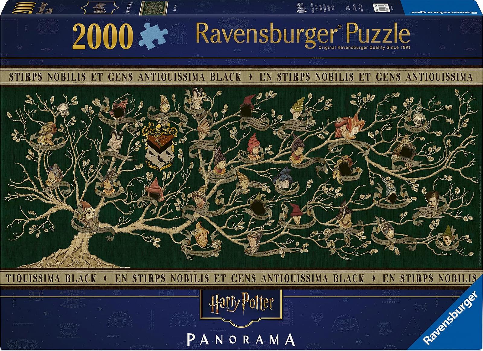 Пазл Ravensburger Harry Potter Family Tree Panorama 17299 2000 элементов, фото №2 Пазл Ravensburger Harry Potter Family Tree Panorama 17299 2000 элементов, фото №2