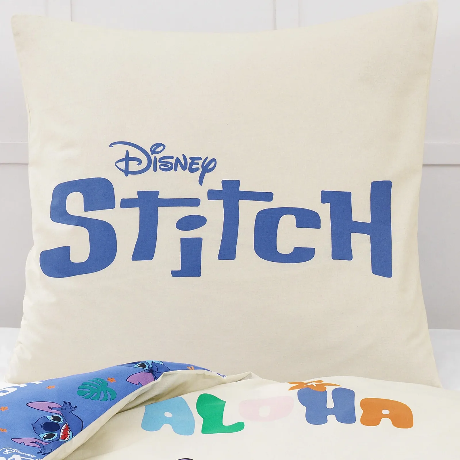Постельное белье детское MTOnlinehandel Stitch Aloha Stitch & Lilo 135 x 200 см 80 x 80 см 100% хлопок Renforcé 2 предмета, фото №3