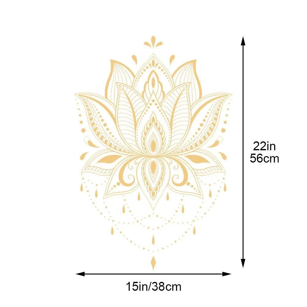 Наклейка на стіну Moroccan Themed Golden Mandala, фото №4