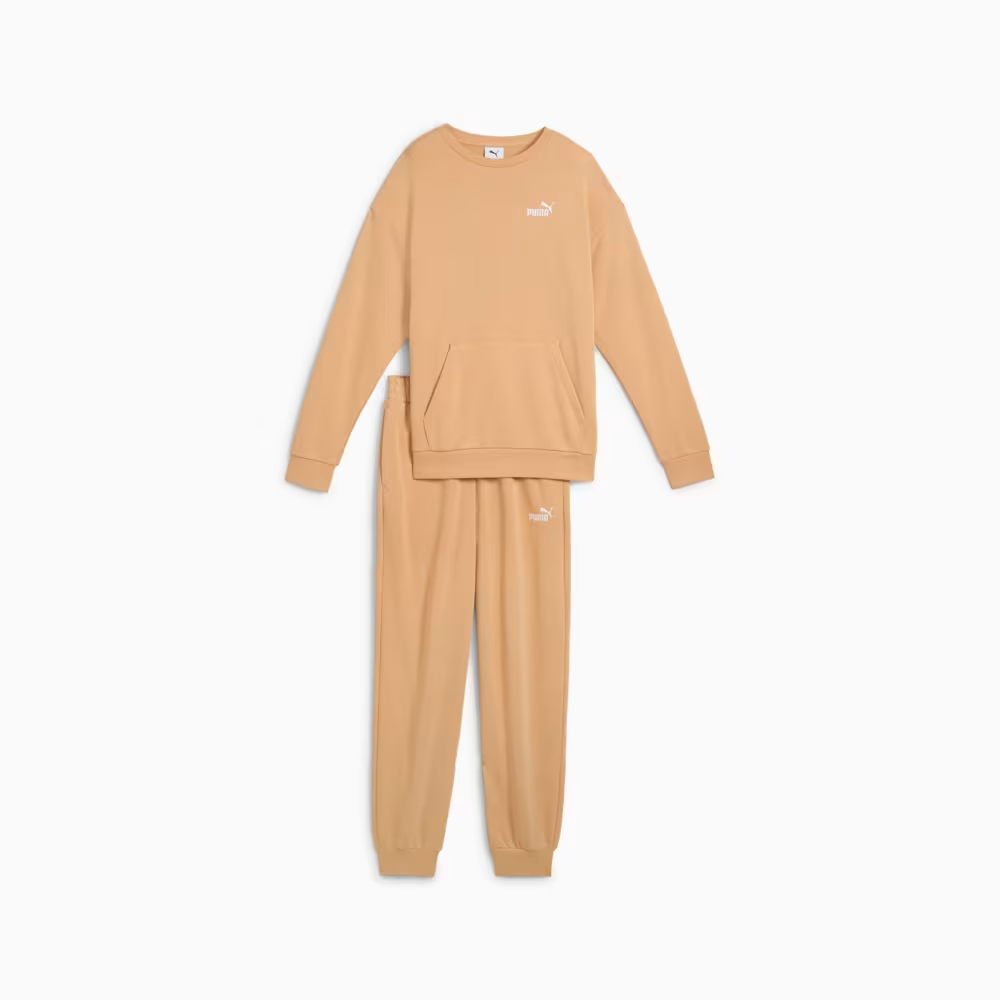 Спортивний костюм Relaxed Sweat TR cl  Puma Бежевий XS, фото №4