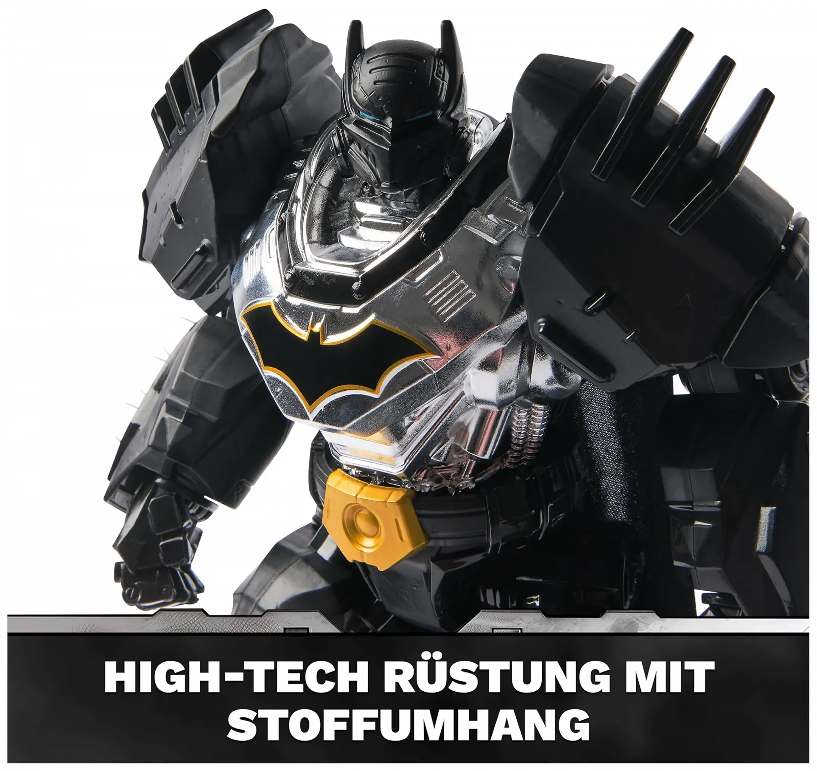 Екшн-фігурка Spin Master DC Metal Force Batman 30 см 8 точок артикуляції, фото №3