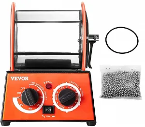 Полірувальна машина для ювелірних виробів Vevor KD-68082 Помаранчевий synthetic.ua - Фото 1