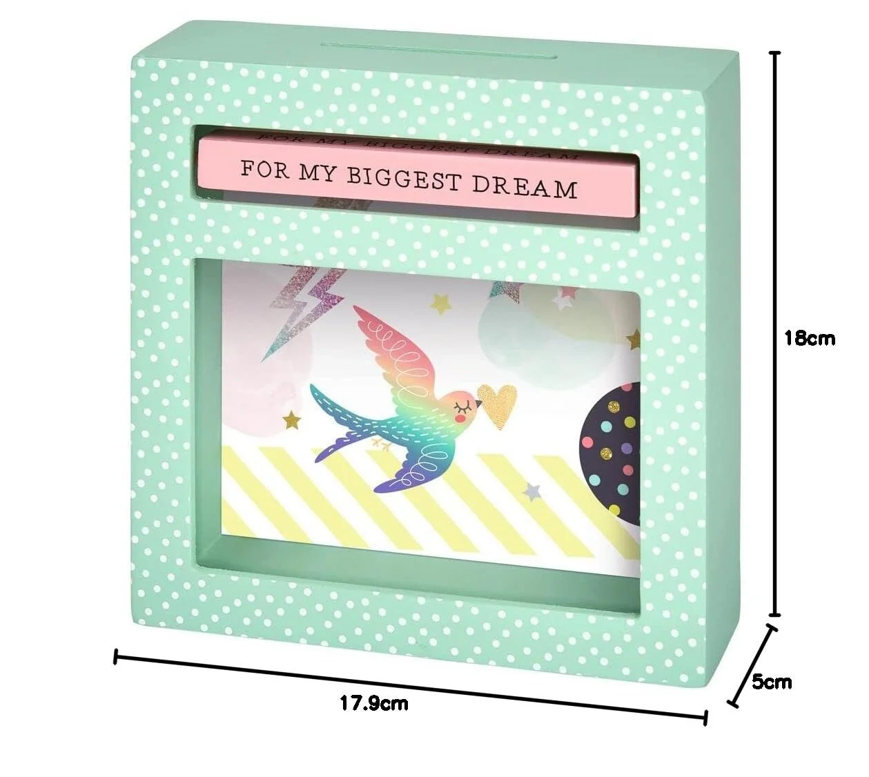 Скарбничка-фоторамка moses. Flowers & Friends з функцією вибору цілі накопичення, фото №3