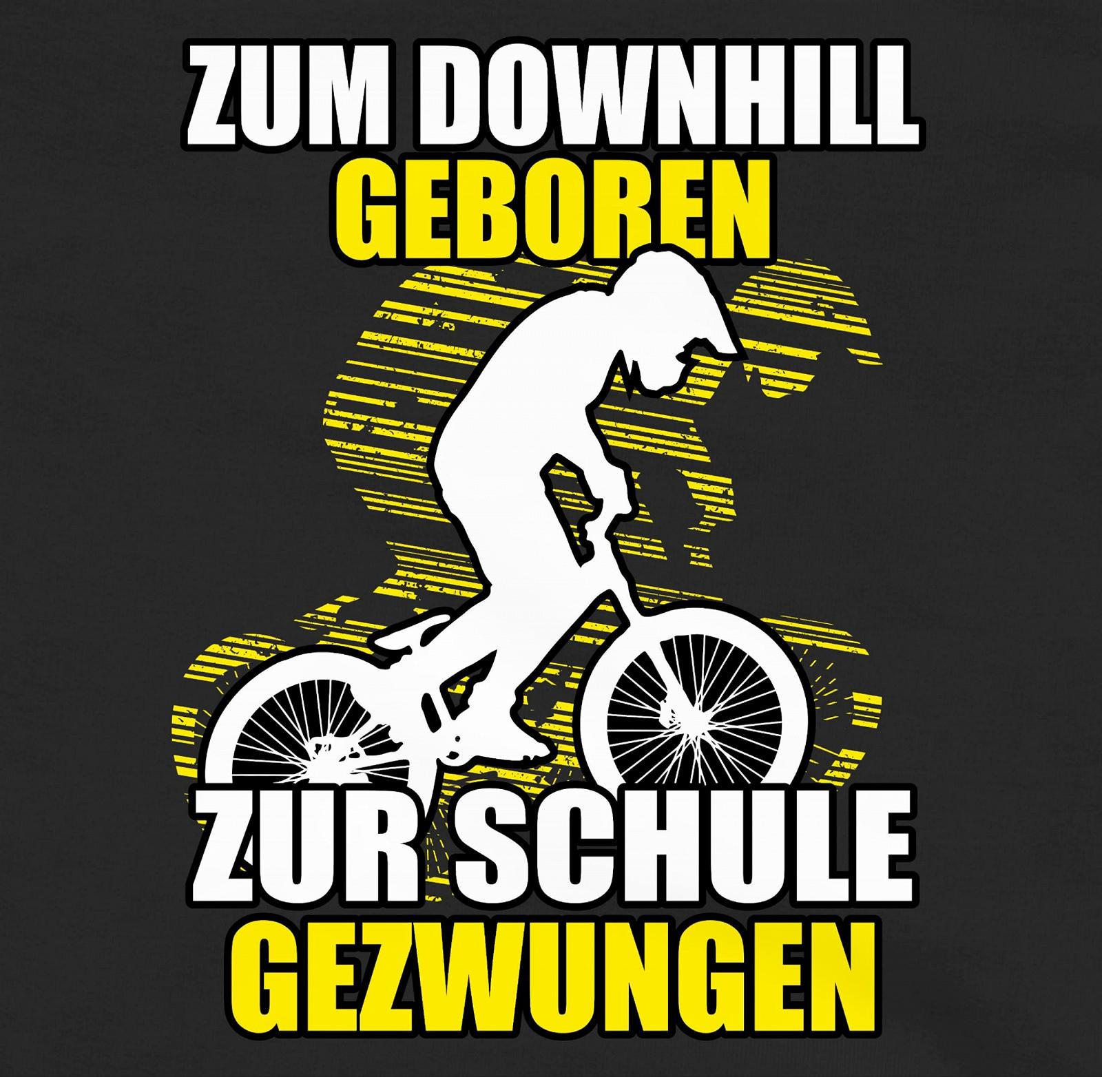 Детская Толстовка Shirtracer Born to Downhill Forced to School, фото №2