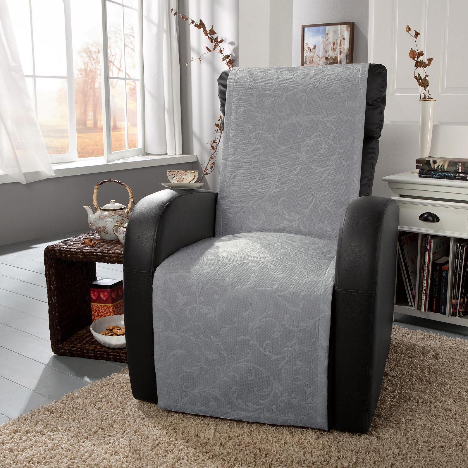 Покривало для крісла Erwin Müller з декоративним малюнком (інші кольори, розміри), фото №3