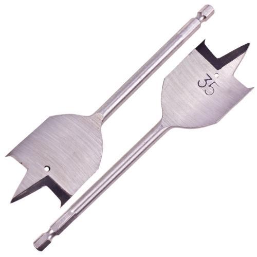 Сверло Alloid по дереву перьевое 35x150мм WF-35150, фото №6