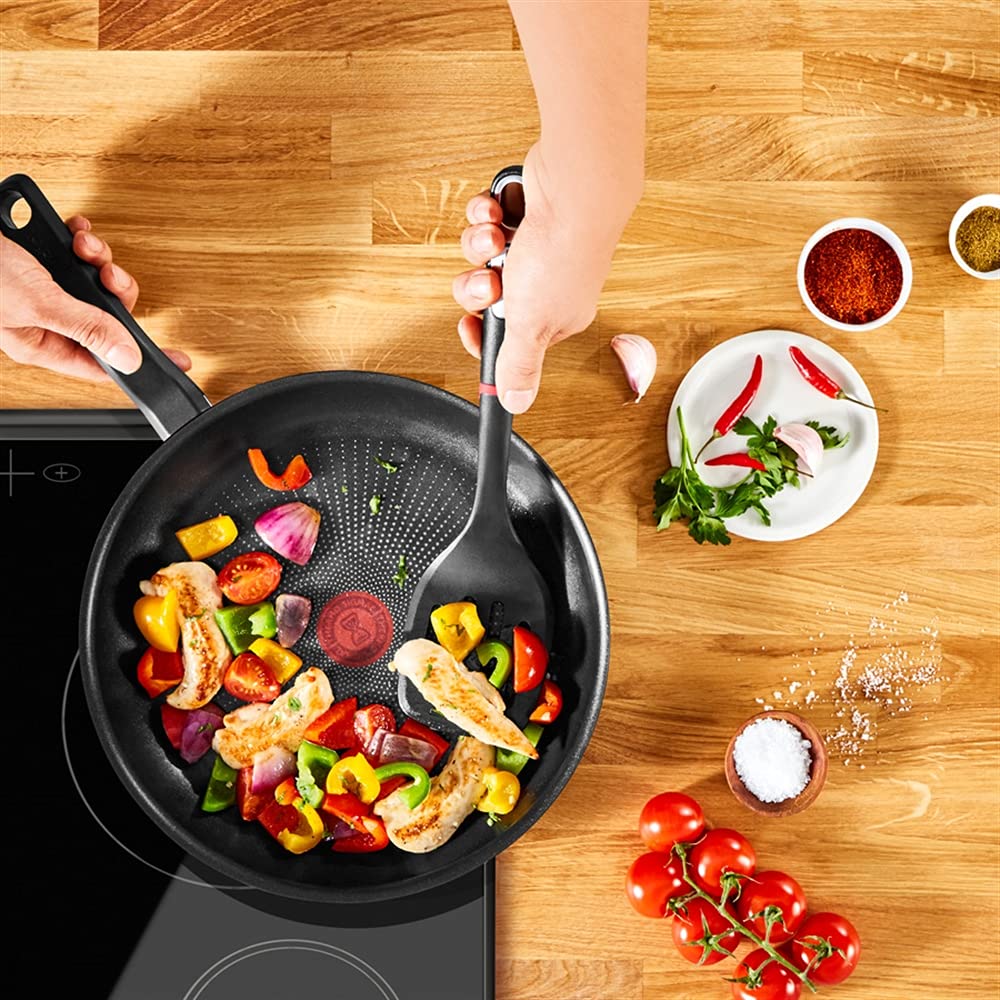 Сковорода Tefal Daily Chef Non-Stick Induction 24 см Чорний, фото №5