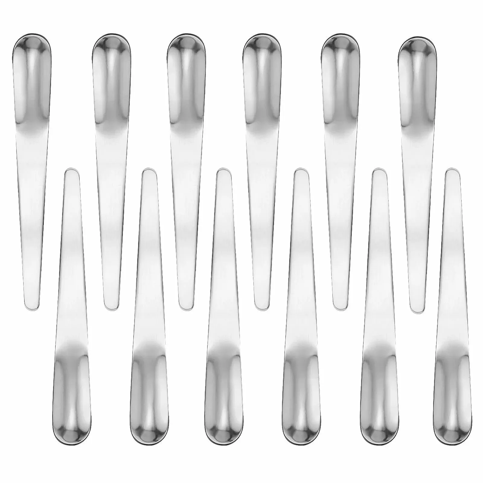 Ложка Десертна з нержавіючої сталі 12 шт, 12.3 см, фото №1