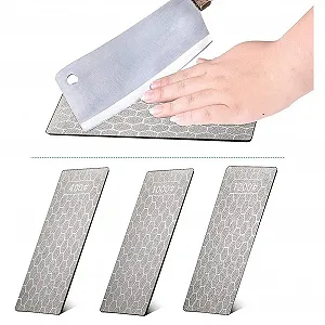 Набір алмазних пластин для заточування 3 шт. 400/600/1000 грит eye synthetic.ua - Фото 1