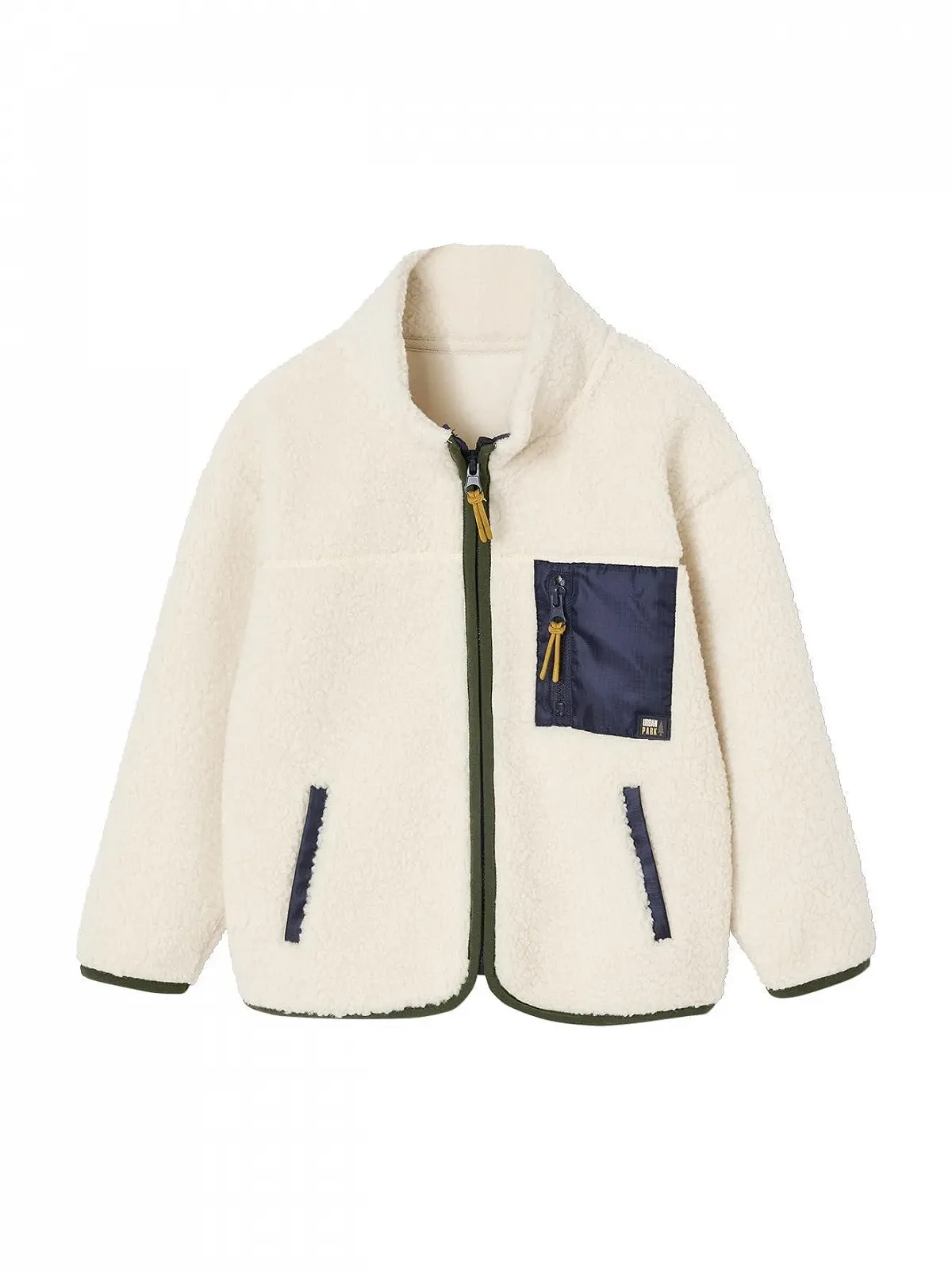 Куртка Teddy Fleece для мальчиков Vertbaudet с карманом на молнии, фото №1 Куртка Teddy Fleece для мальчиков Vertbaudet с карманом на молнии, фото №1