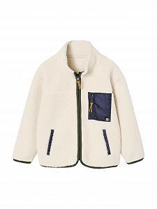 Куртка Teddy Fleece для мальчиков Vertbaudet с карманом на молнии - Фото 1