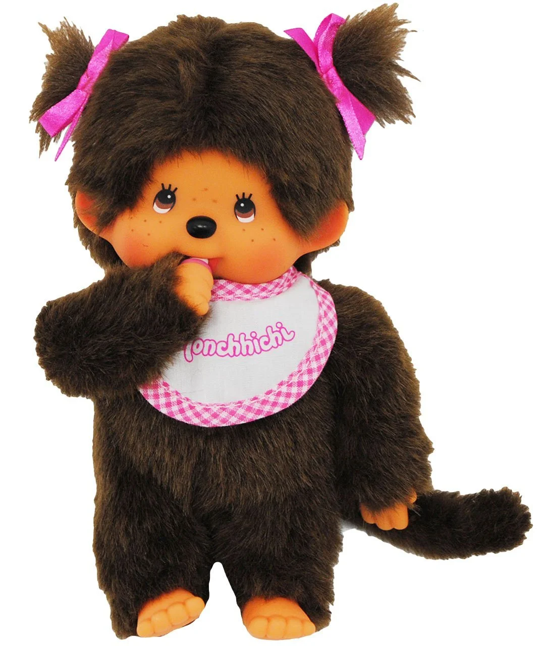 Лялька alles-meine.de Monchhichi Дівчина Спортивна Велика Рожева, фото №1