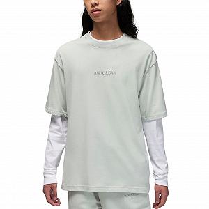 Футболка Jordan Wordmark Tee Heather L - Фото 1