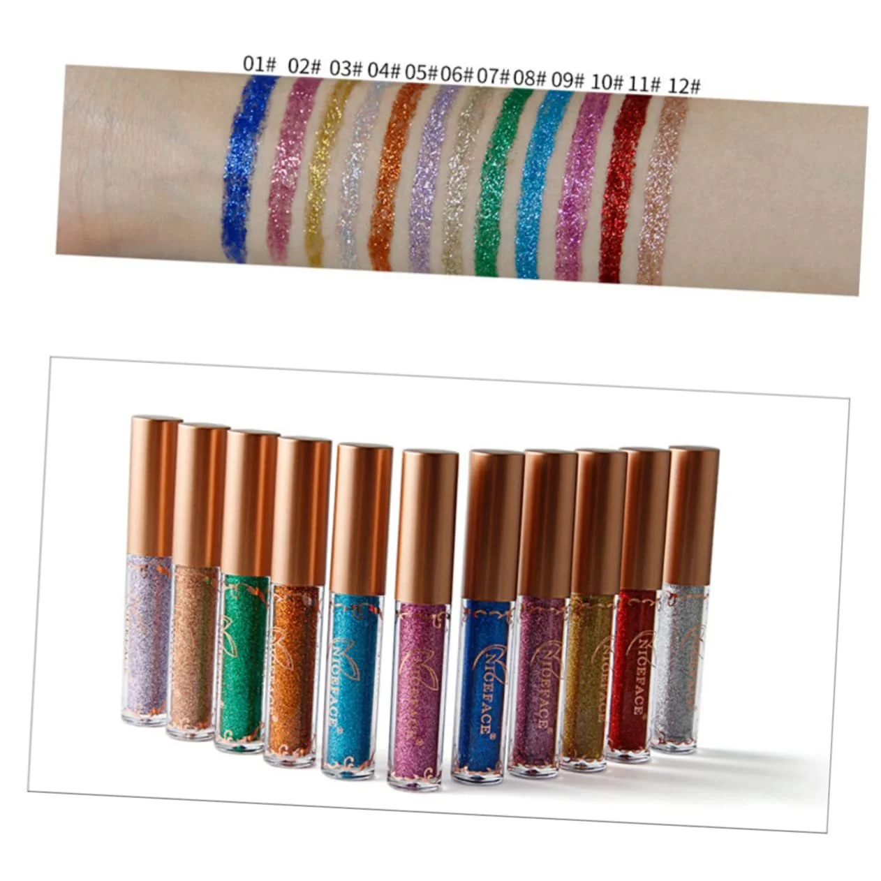 Подводка Для Глаз FRCOLOR Водостойкая Жидкая, фото №4