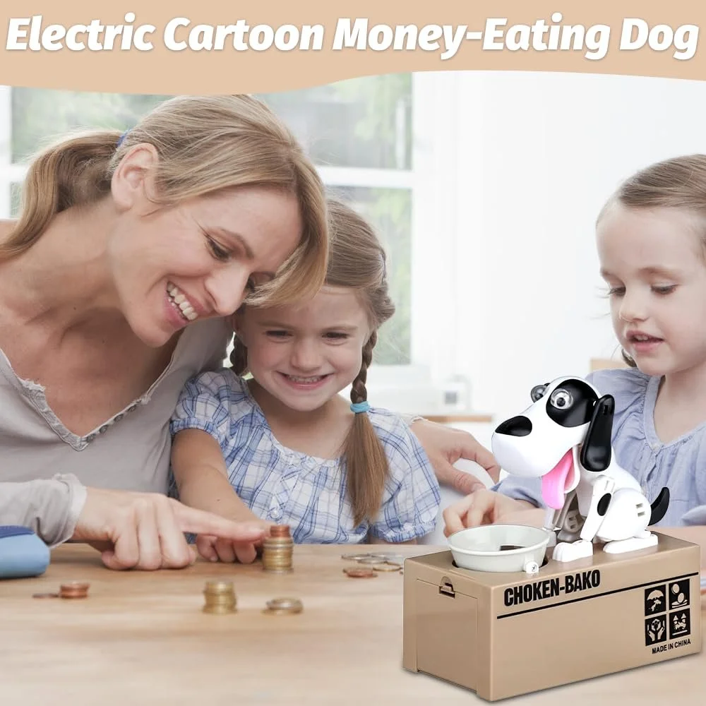 Скарбничка Hungry Dog Собака Інтерактивна Робот-цуценя, фото №5