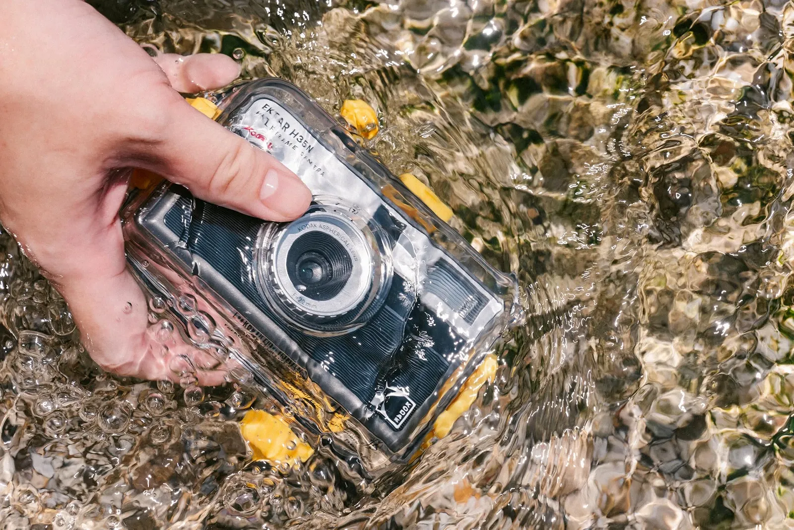 Плівковий фотоапарат KODAK EKTAR H35N 35mm Half Format Green Stripe Premium Set, фото №3