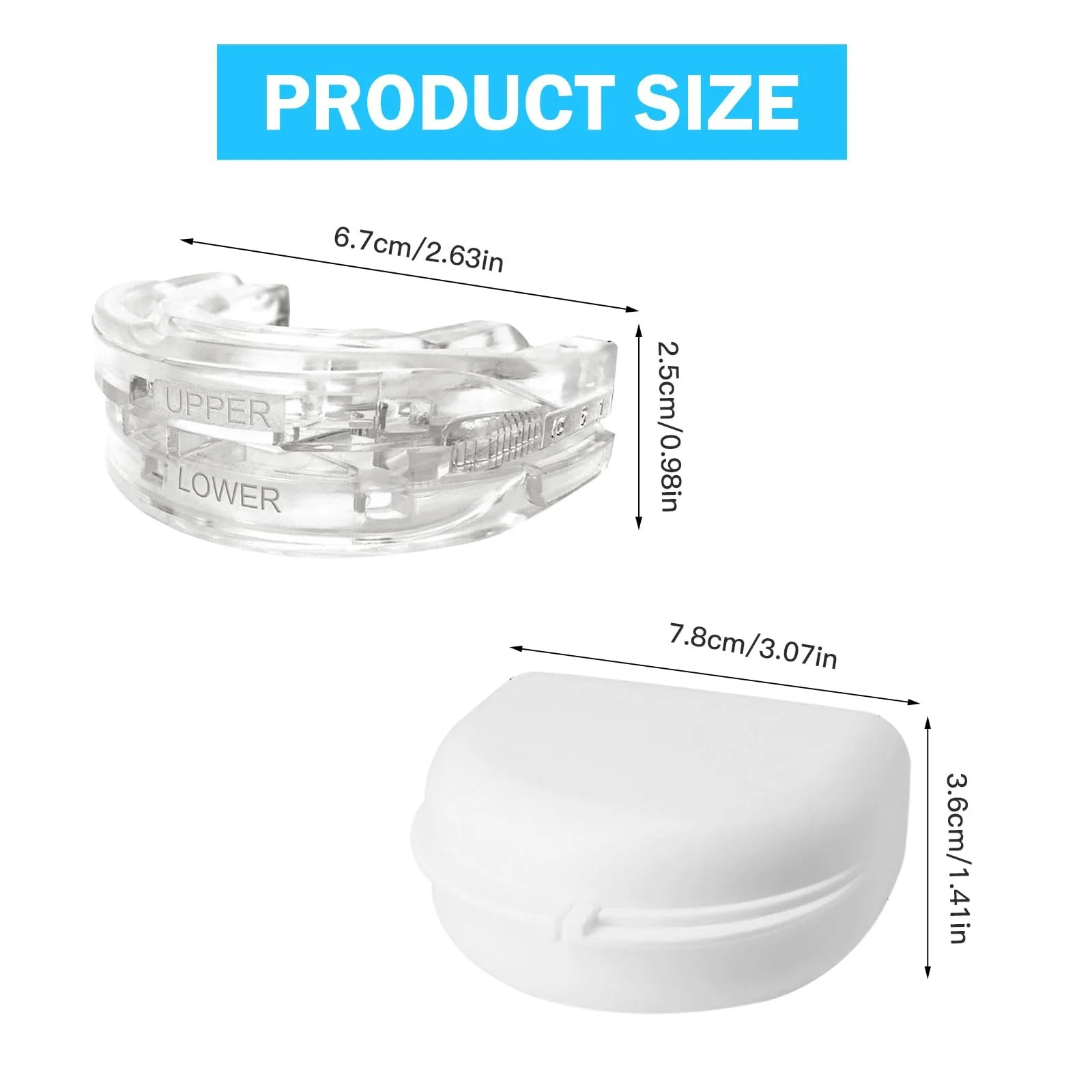 Щипці проти хропіння Регульовані, Багаторазові та Ефективні Позбавтеся від розладів сну, фото №2