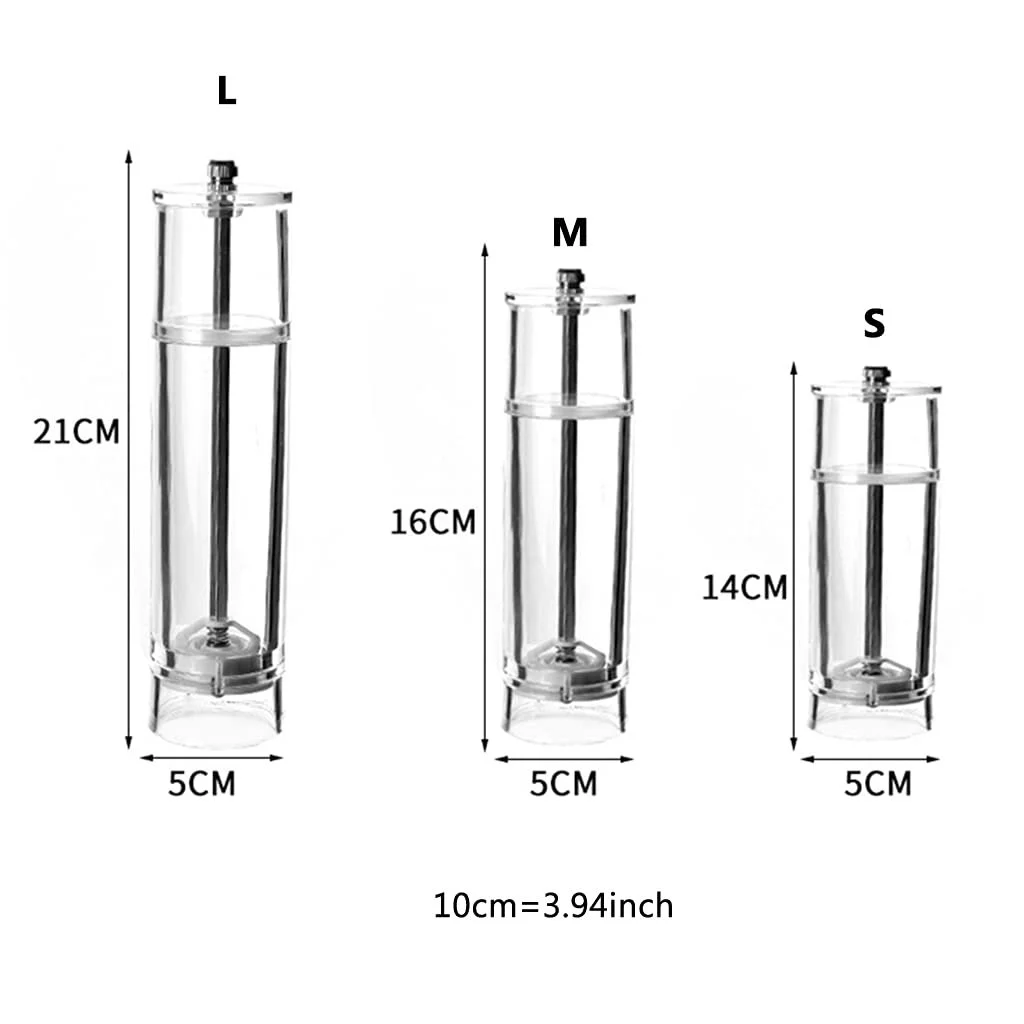 Ручний млин для Перцю з Регульованою Зернистістю Прозора Кухонна, фото №3 Ручний млин для Перцю з Регульованою Зернистістю Прозора Кухонна, фото №3