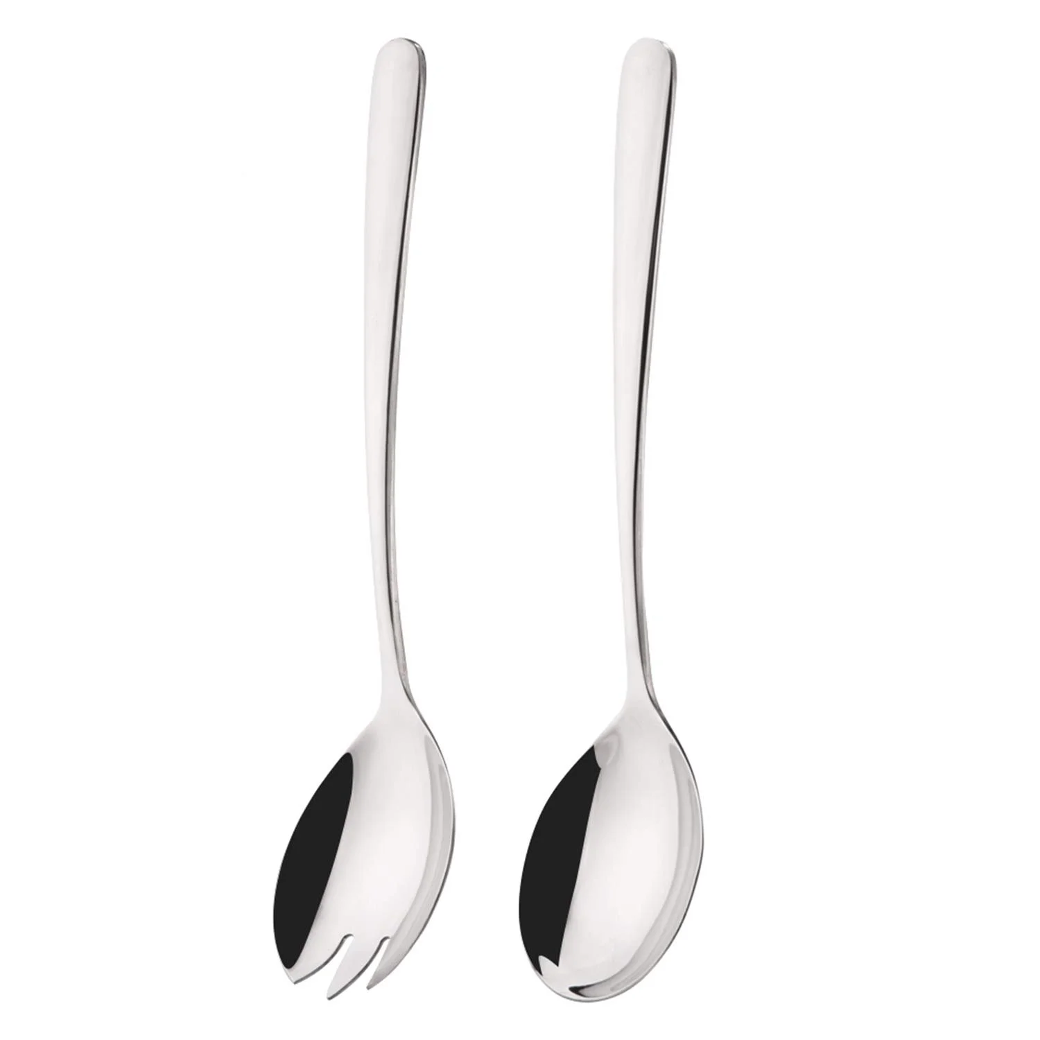 Ложка/Вилка для салату Bon 20 см, нержавіюча сталь 304, фото №1