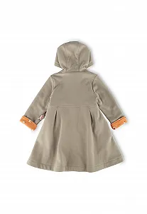 Флисовое пальто для девочки Sigikid Polarfleece с хлопковой подкладкой synthetic.ua - Фото 1