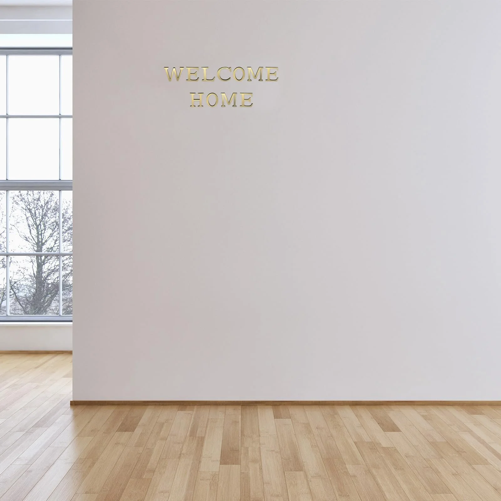 Наклейка на стіну PATIKIL 3D Акрилова дзеркальна літера S Самоклеюча Світле золото, фото №6