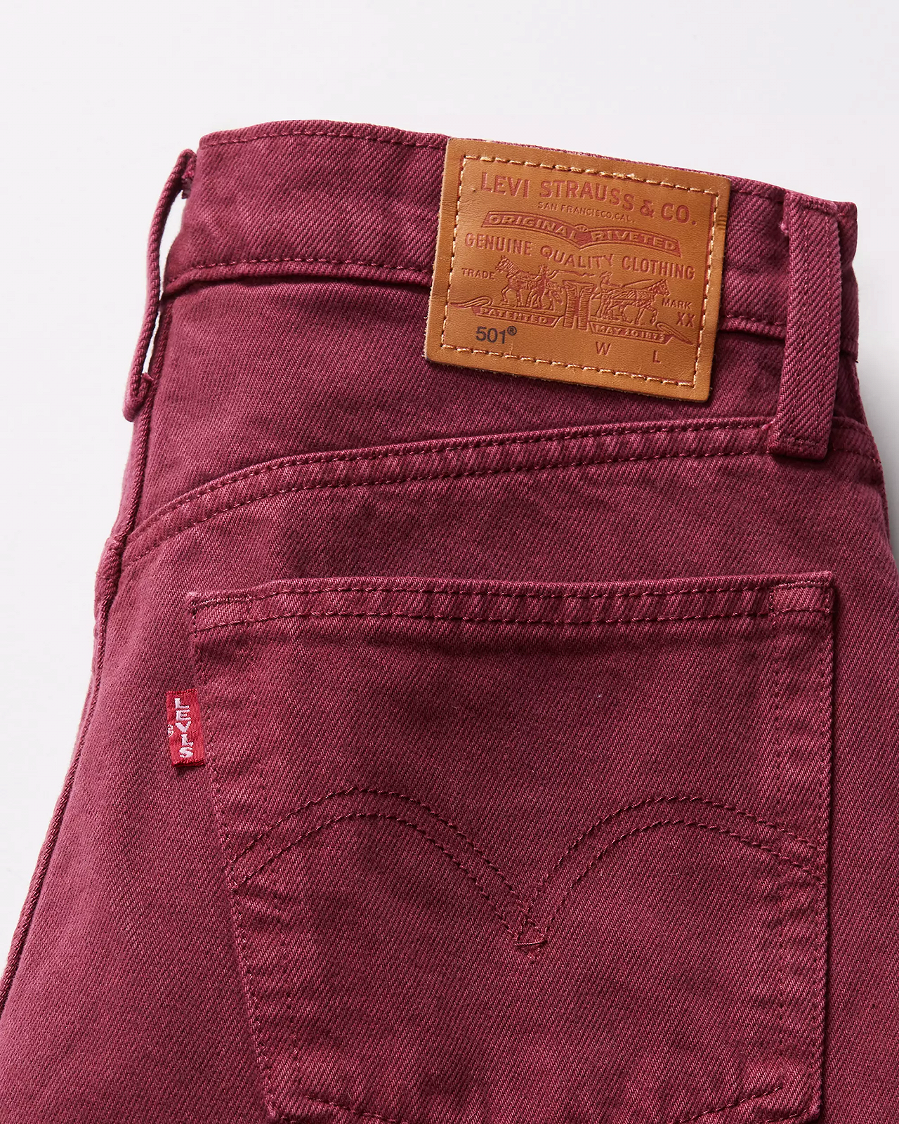 Женские джинсы Levis - 501 Crop Dusty Windsor Wine - Womens - 25, фото №6 Женские джинсы Levis - 501 Crop Dusty Windsor Wine - Womens - 25, фото №6