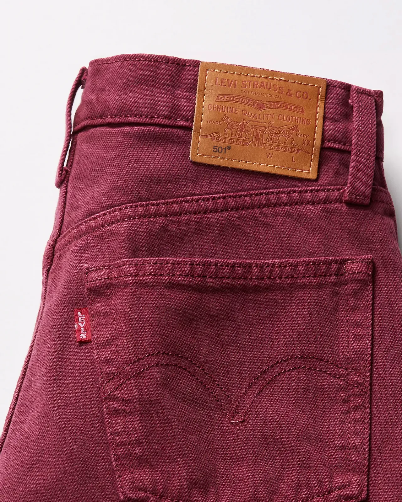 Женские джинсы Levis - 501 Crop Dusty Windsor Wine - Womens - 29, фото №6 Женские джинсы Levis - 501 Crop Dusty Windsor Wine - Womens - 29, фото №6