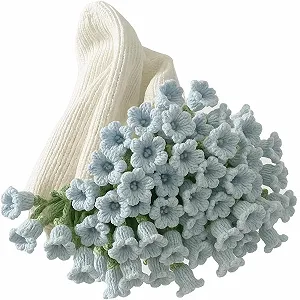 Одеяло Цветочное, Одеяло Букет, Цветочное Одеяло, Идея подарка на День матери, День рождения, Свадьба, Романтическое украшение для дома (40 x 40 см, DIY набор материалов) - Фото 1