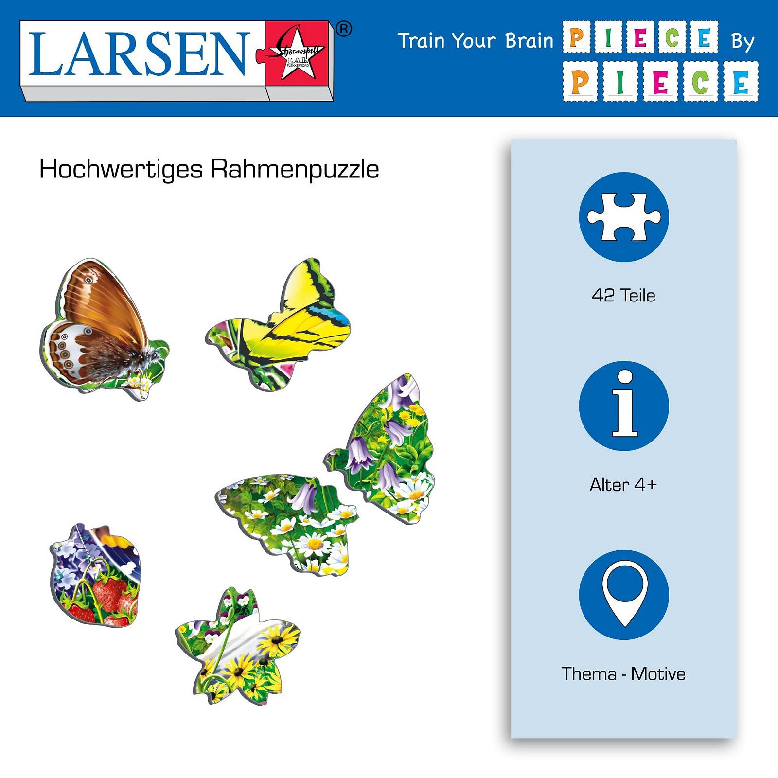 Пазл Larsen FH28 Butterflies, фото №3