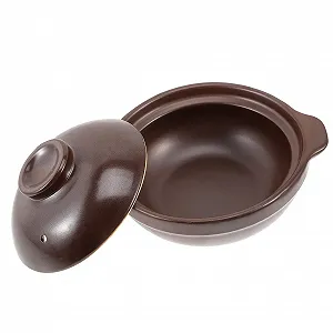 Каструля керамічна Kleine з кришкою термостійка антипригарна багатофункціональна - Фото 1