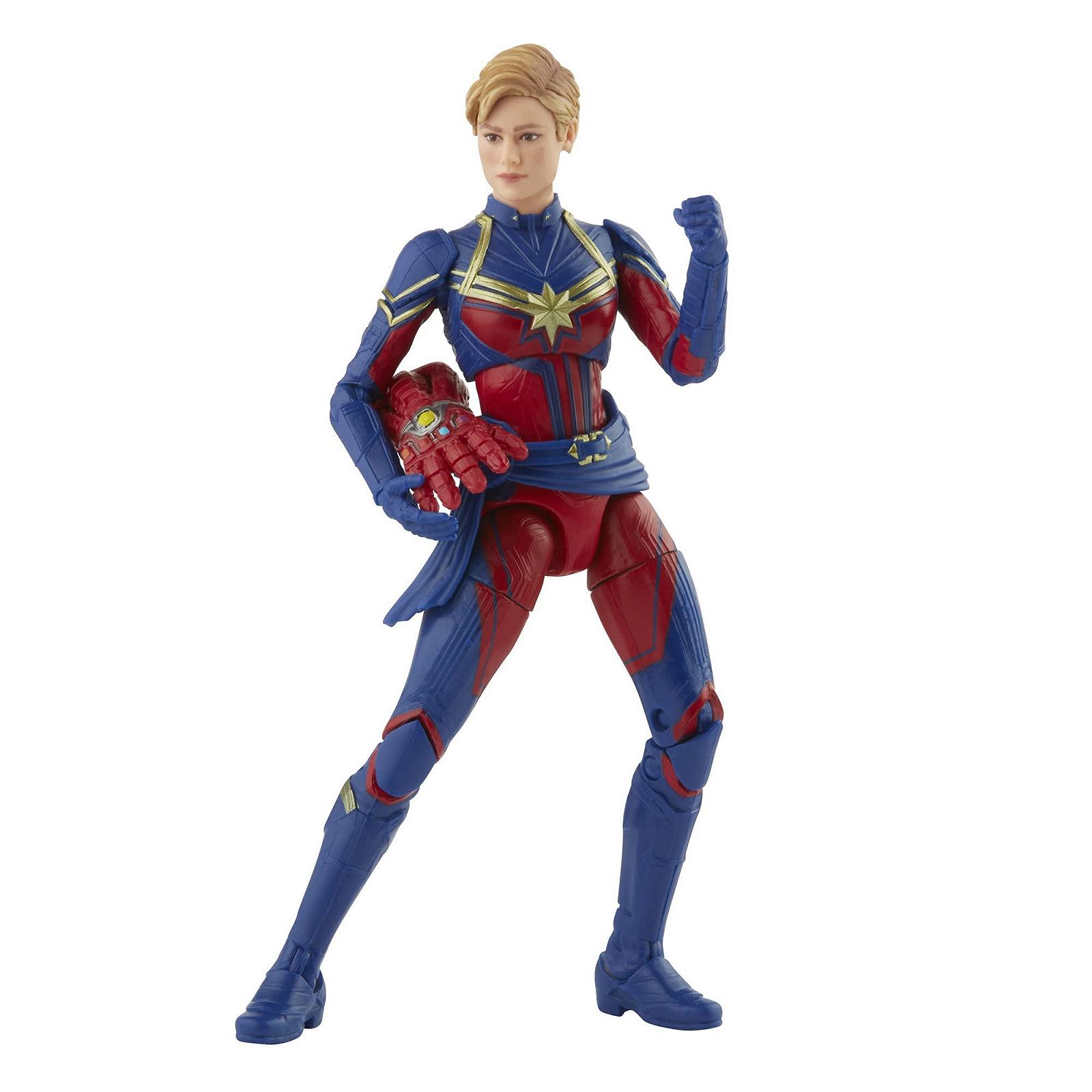 Фигурки Marvel Капитан Марвел и Спасательная Броня Hasbro Legends Series 15 см, Infinity Saga, с 12 аксессуарами, F0190, разноцветные, фото №19