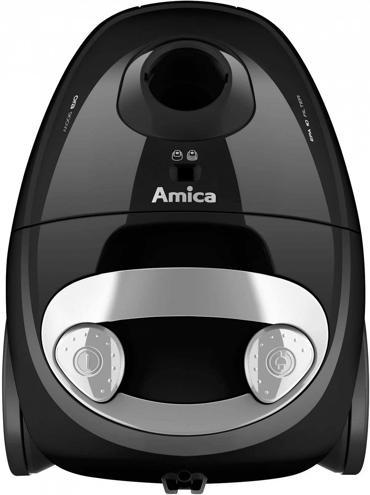 Циліндричний пилосос Amica VM1032 900 Вт Чорний, фото №1