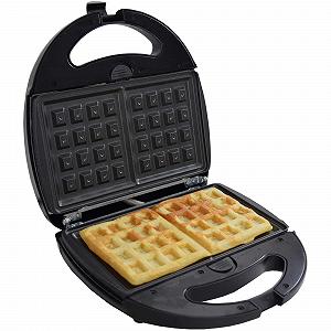Вафельница Syntrox Germany Chef Maker SM-1300W, съемные пластины, черный цвет synthetic.ua - Фото 1