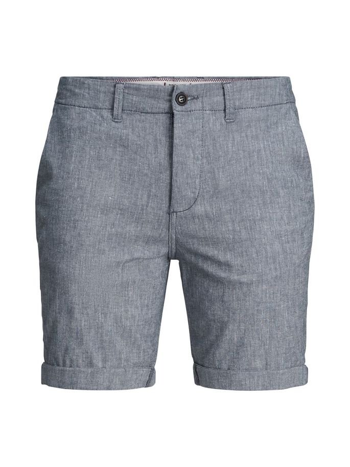 Шорты Jack&Jones JJLINEN SHORTS AKM 12184684 Голубой 2XL, фото №4